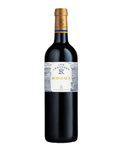 BARONS DE ROTHSCHILD LES LEGENDES BORDEAUX CZERWONE WINO CL.75