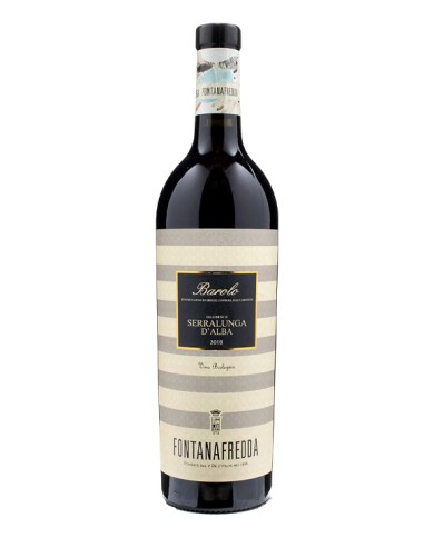 FONTANAFREDDA BIO BAROLO WIJN VAN SERRALUNGA D'ALBA DOCG 2018 CL.75