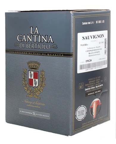 LA CANTINA DI BERTIOLO SAUVIGNON BOX DA LT. 5