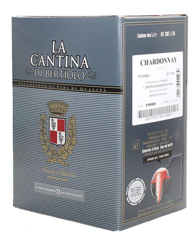 LA CANTINA DI BERTIOLO CHARDONNAY BOX DA LT. 5