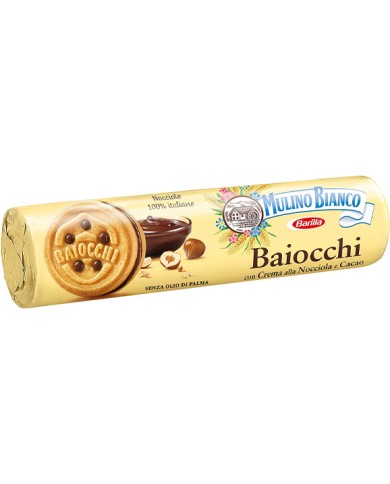 MULINO BIANCO BAIOCCHI MED HASSELNÖTSRÖR GR.168