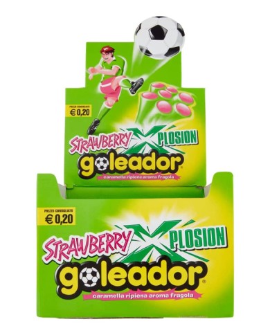 GOLEADOR BONBONS XPLOSION FRAISE 150 PIÈCES