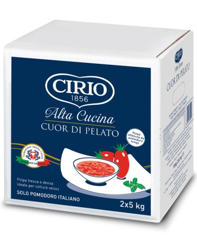 CIRIO HAUTE CUISINE COEUR PELÉ 2 X 5 KG.