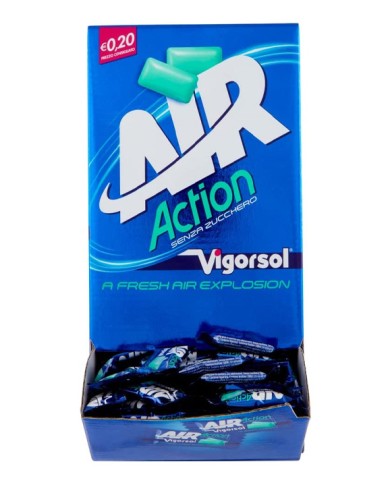 VIGORSOL AIR ACTION CHEWING GUMS 250 PIECES