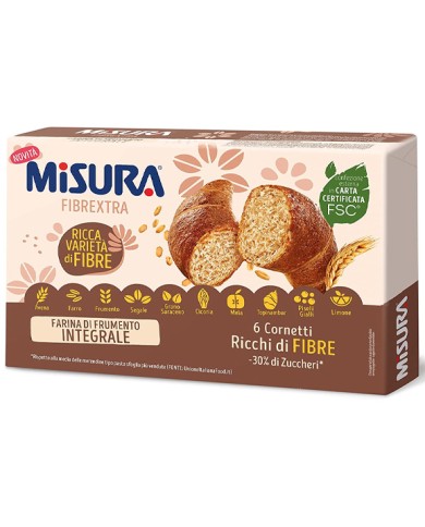 FIBREXTRA MISURA KLASSISCHE VOLLKORN-CROISSANTS GR.246