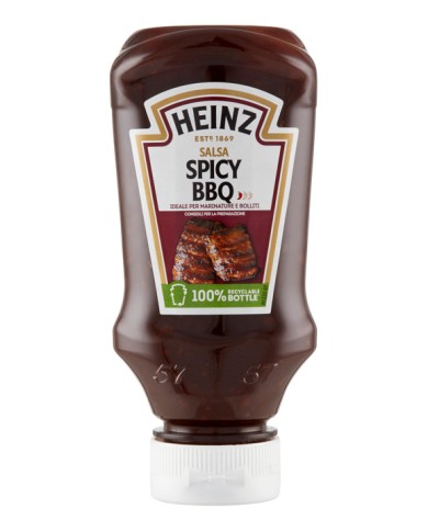 HEINZ SPICY BARBECUE SAUCE ML.220