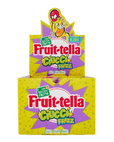 FRUITTELLA CARAMELOS CHUPETES FRUTAS 150 UNIDADES