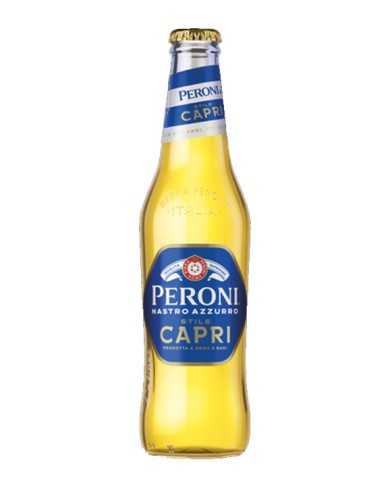 PERONI BIRRA NASTRO AZZURRO STILE CAPRI CL 33 X 24 BOTTIGLIE