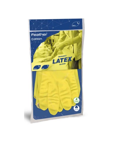 GUANTES REFLEXX FEATHER ALGODÓN POLAR REUTILIZABLES TALLA M