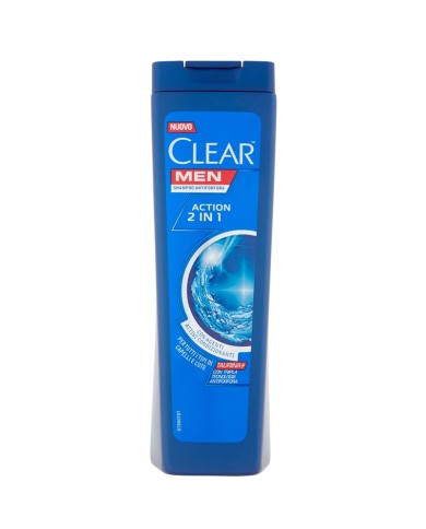 CLEAR SHAMPOO ACTION 2IN1 ML.225