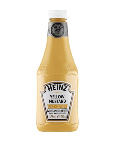 HEINZ AMARILLO MOSTAZA TOP DOWN ML.875