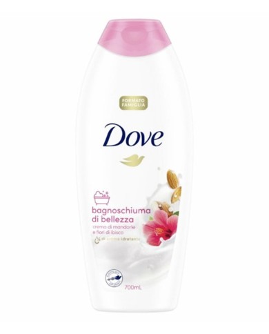 DOVE BAGNOSCHIUMA MANDORLA E FIORI DI IBISCO ML.700