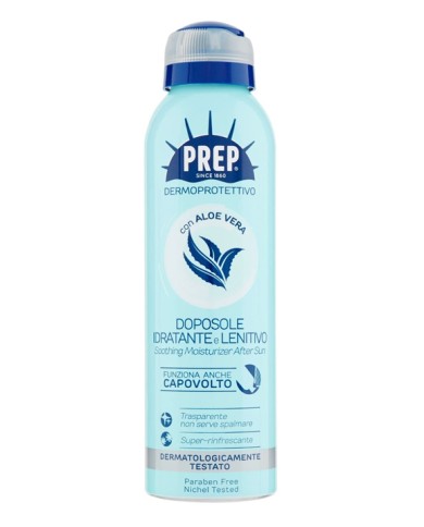 PREP DOPOSOLE IDRATANTE E LENITIVO CON ALOE VERA SPRAY ML.150