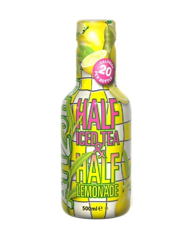 ARIZONA HALF ICED TEA AND HALF LEMONADE ML. 500 X 6 BOTTLES