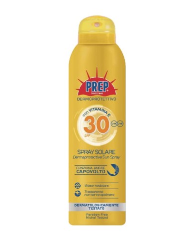 PREP SPRAY DERMOPROTECTIVE SUN PROTECTION SPF 30 ML.150