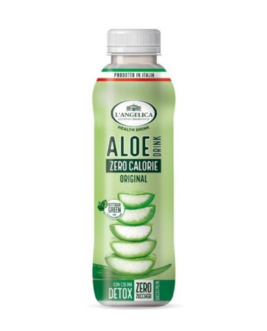 L'ANGELICA DRINK ALOE VERA 30% ORIGINAL ZERO ML.500 X 12 BOTTIGLIE