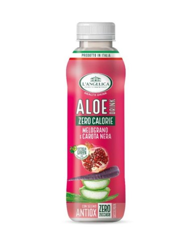 L'ANGELICA DRINK ALOE POMEGRANATE AND BLACK CARROT ML.500 X 12 BOTTLES