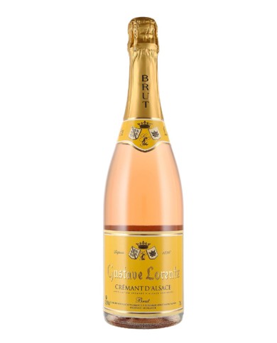 GUSTAVE LORENTZ CREMANT D'ALSACE BRUT ROSE' CL.75