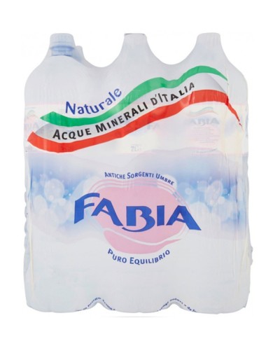 FABIA NATURAL AGUA MINERAL BAJA LT.1,5 X 6 BOTELLAS