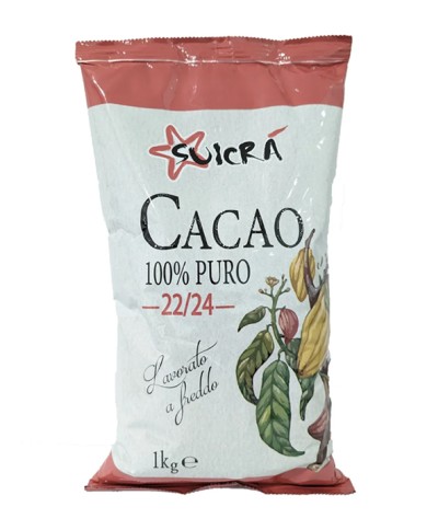 SUICRA' CACAO 100% PURO 22/24 KG.1