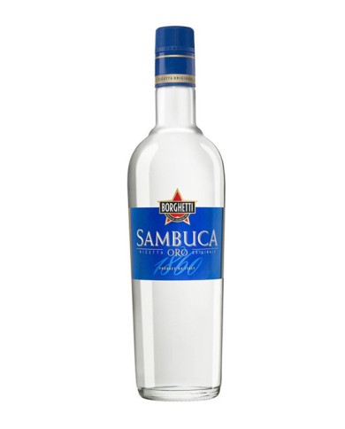 BORGHETTI SAMBUCA GOLD ORIGINAL RECIPE LT.1