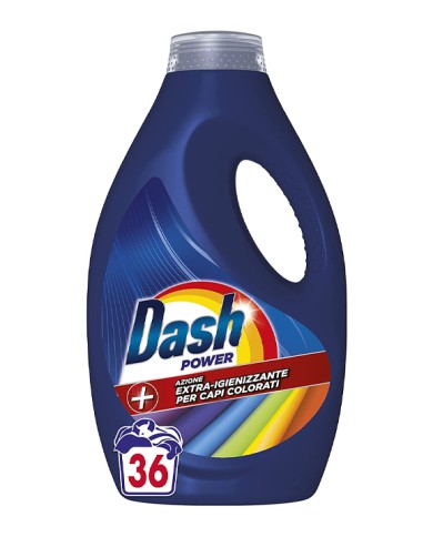 DASH POWER LIQUID SOAP WASHING MACHINE HYGIENE AND COLOR 36 MEASURES