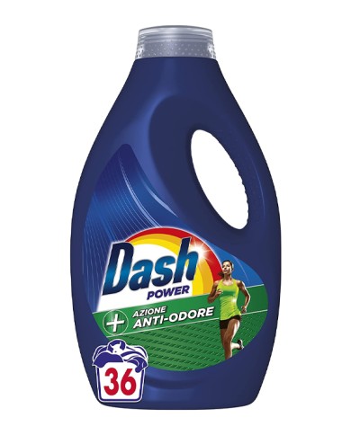 DASH LIQUIDO LAVATRICE ANTIODORE 36 MISURINI