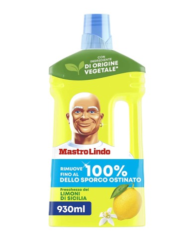 MASTROLINDO DÉTERGENT POUR SOLS CITRON DE SICILE ML.930