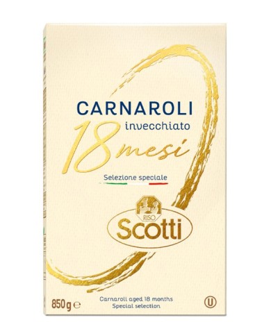 SCOTTI CARNAROLI RIJST 18 MAANDEN OUD 850 GR