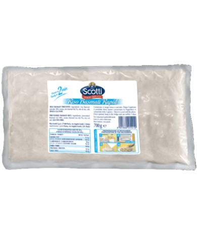 SCOTTI RISO BASMATI RAPID COTTO AL VAPORE GR.700