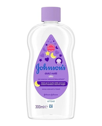 JOHNSON'S ACEITE DULCES NOCHES ML.300