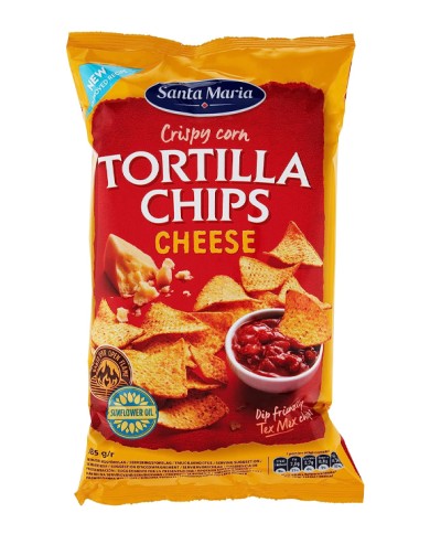 SANTA MARIA TORTILLA CHIPS CHEESE GR.185