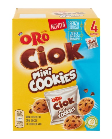 SAIWA ORO CIOK MINI GALLETAS GR.160