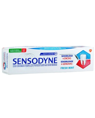 SENSODYNE PASTA DENTAL EXTRA FRESCA SENSIBILIDAD Y ENCÍAS ML.75