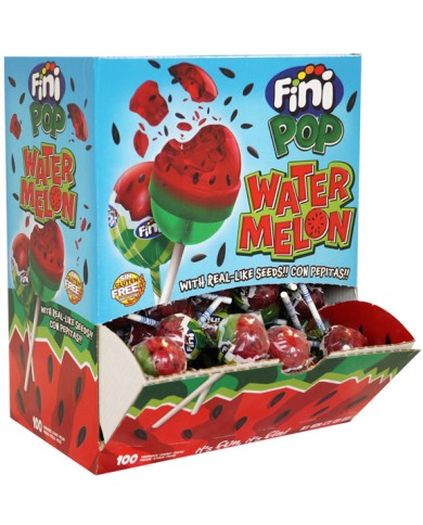 FINI POPS PASTÈQUE 100 PIÈCES