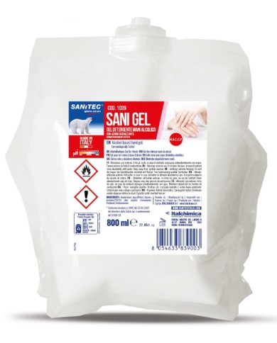 SANITEC SANI GEL ML.800