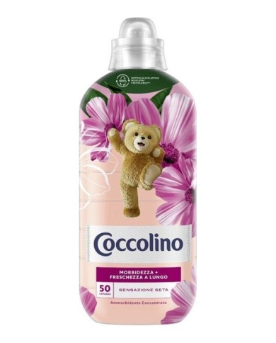COCCOLINO CONCENTRATED SOFTENER WITH SILK SENSATION ML.1250