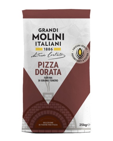 GRANDI MOLINI ITALIANI MOLENS GOUDEN PIZZABLOEM KG.25