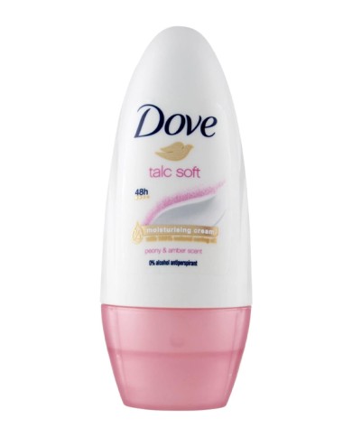 DOVE DEODORANTE TALCO SOFT ROLL-ON ML.50