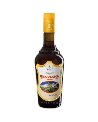 IVAL GENZIANA LIQUEUR OBTAINED FROM THE ROOTS 1.5 liters