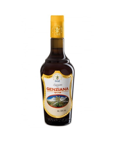 IVAL GENZIANA LIQUORE OTTENUTO DALLE RADICI LT.1,5