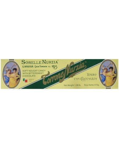 SORELLE NURZIA NOUGAT DOUX CHOCOLAT NOIR EXTRA GR.470