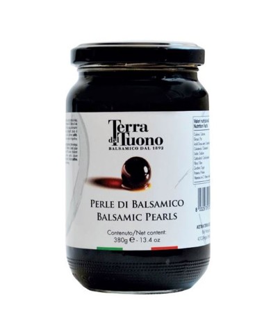 TERRA DEL TUONO PERLE DI ACETO BALSAMICO NERE GR.380