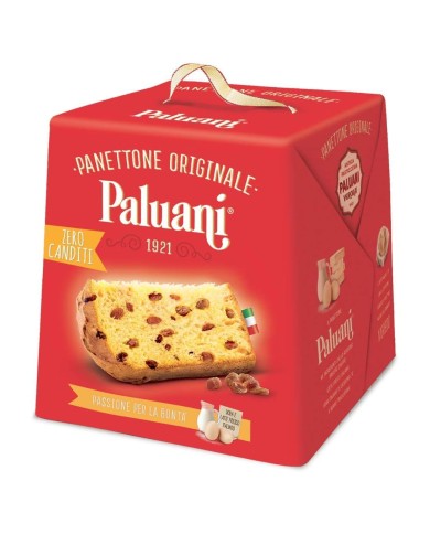 PALUANI ORIGINAL PANETTONE ZERO CANDIED 1 KG