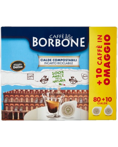 BORBONE-KAFFEE-BRENNERMISCHUNG IN PODS, PACKUNG MIT 90 STÜCK à 7,2 GR.