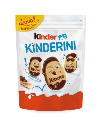 KINDER BISCOTTI KINDERINI CONFEZIONE DA GR.250