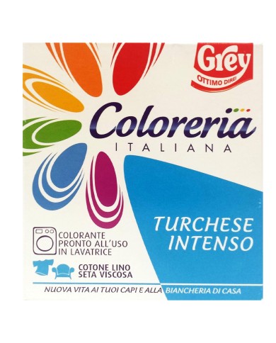 GREY COLORERIA ITALIANA INTENSE TURQUOISE 175 GR.