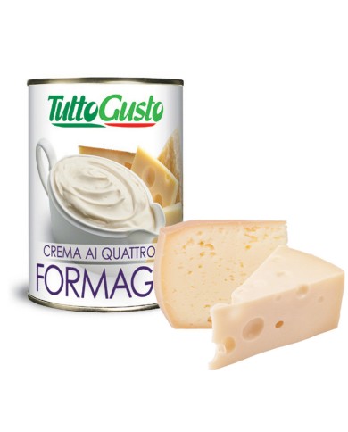 CRÈME TUTTOGUSTO 4 FROMAGES 400GR