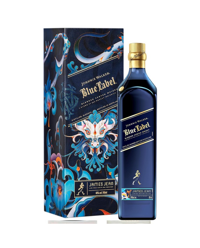 JOHNNIE WALKER WHISKEY BLUE LABEL JAMES JEAN CL.70