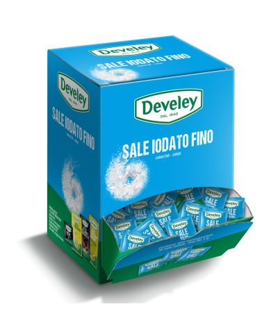 DEVELEY FINE IODISED SINGLE DOSE SALT 800 SACHETS